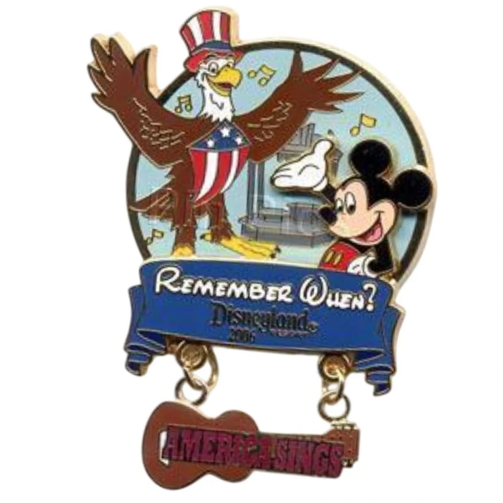 Vintage Disney Pin America Sings‎ Mickey Mouse Remember When 2006 LE 750 48267